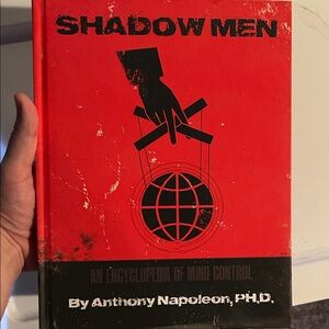Shadow Men by Anthony Napoleon (hardcover) new